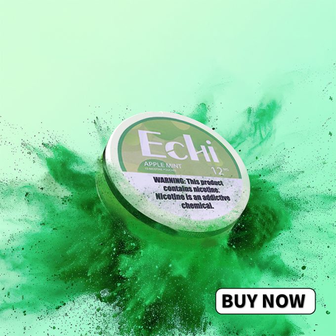 Echi Apple Mint Nicotine Pouches - Image 4