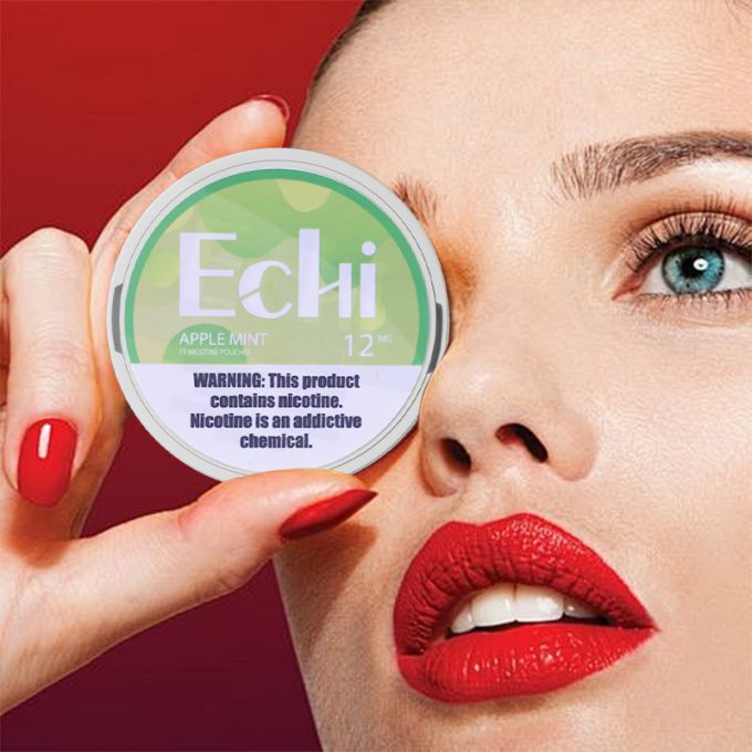 Echi Apple Mint Nicotine Pouches - Image 6