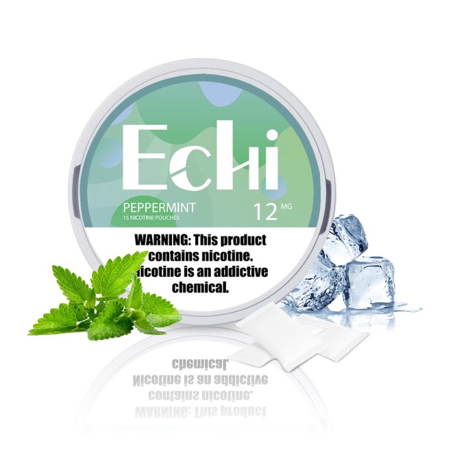 Echi Peppermint Nicotine Pouches - Image 2