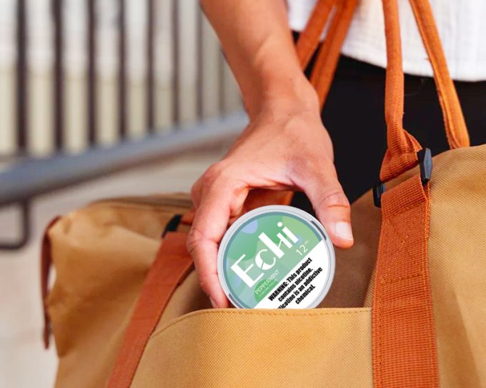 Echi Peppermint Nicotine Pouches - Image 3